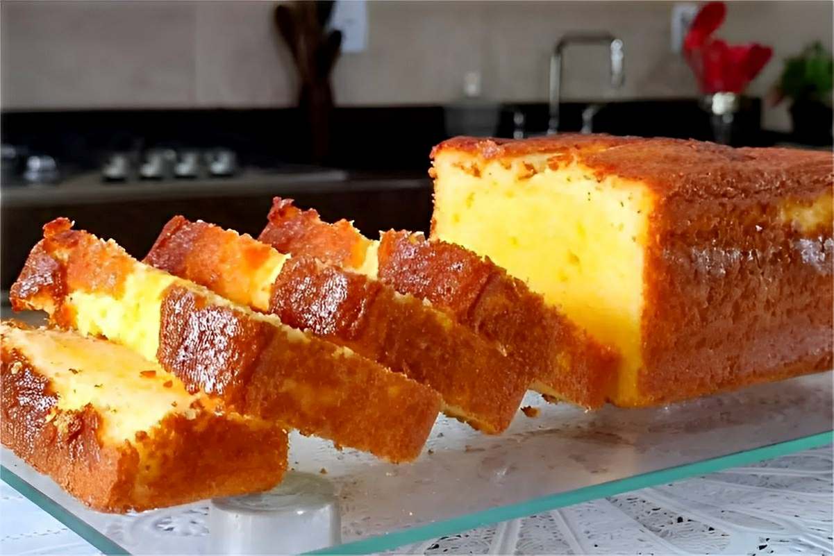 Bolo de fubá tipo Pullman fácil e delicioso basta bater os ingredientes no liquidificador e assar