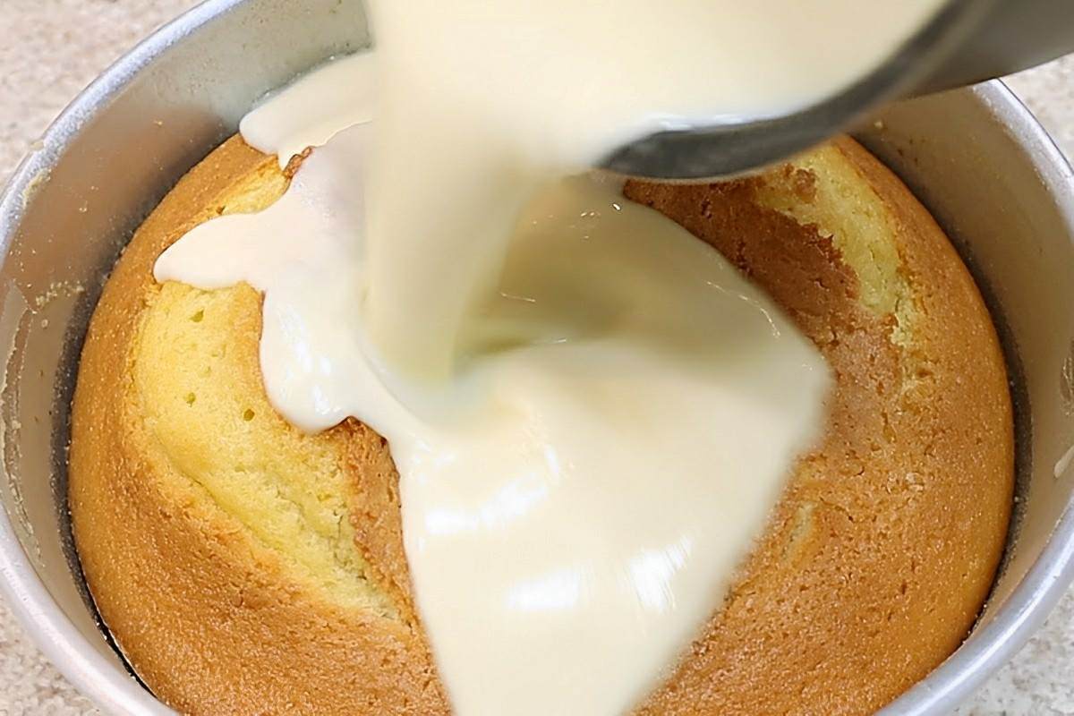 Bolo de leite ninho fácil e prático para o seu lanche da tarde ou café da manhã