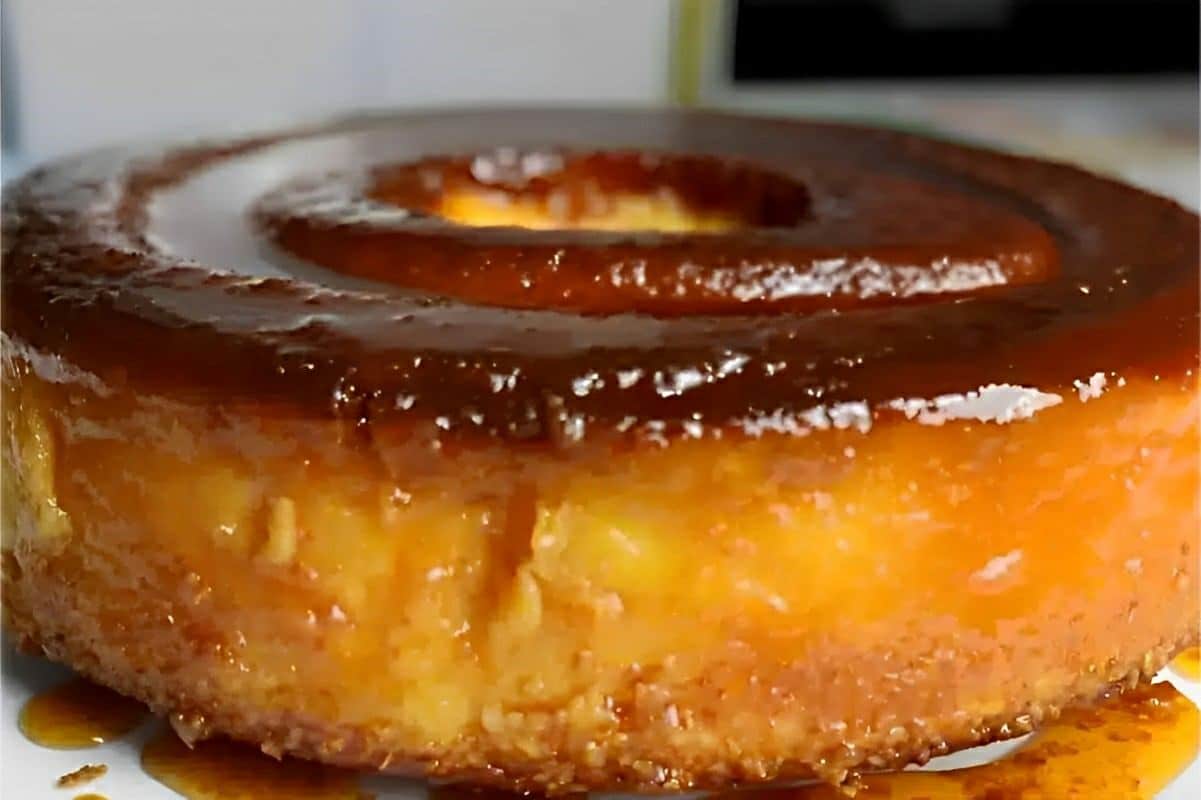 Bolo queijadinha de liquidificador muito simples fácil de fazer e delicioso