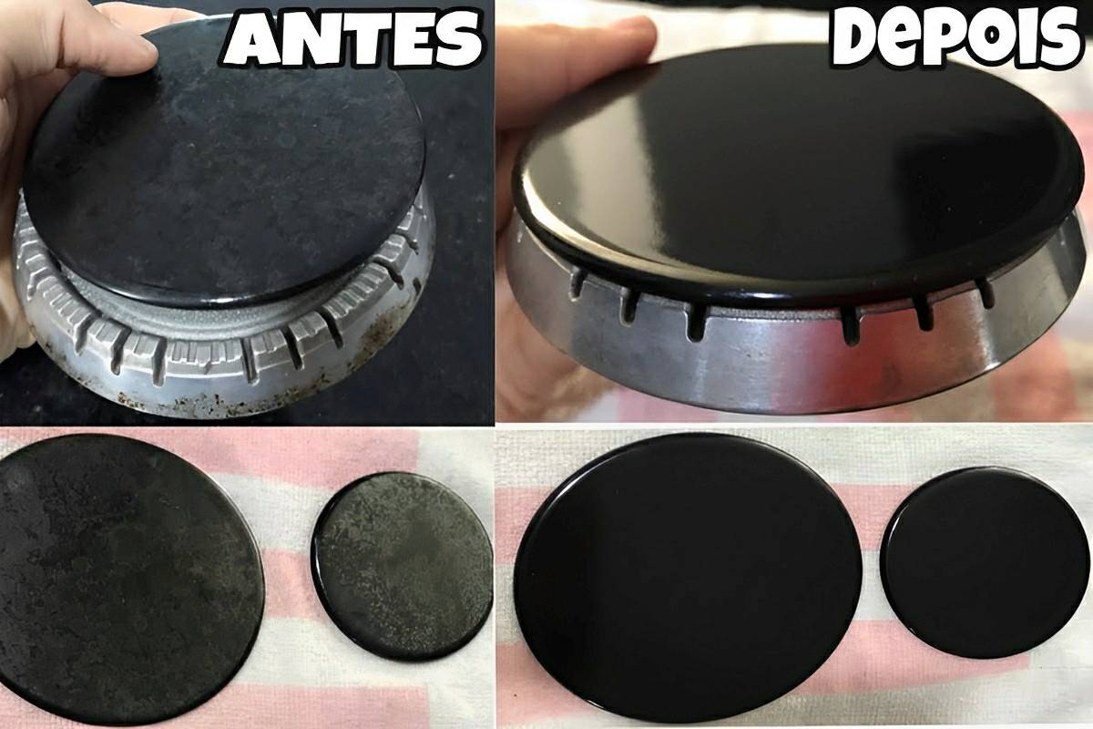 Como limpar as bocas do fogão de um jeito rápido e que funciona