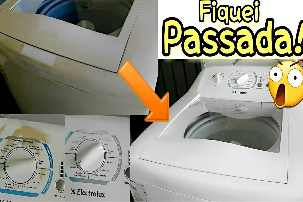 Como limpar máquina de lavar por dentro e por fora e deixá-la como nova