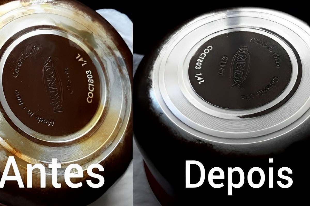 Como limpar panela queimada com gordura num passe de mágica sem usar palha de aço