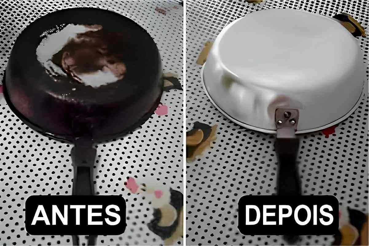 Como limpar panela queimada sem fazer esforço usando apenas 1 ingrediente