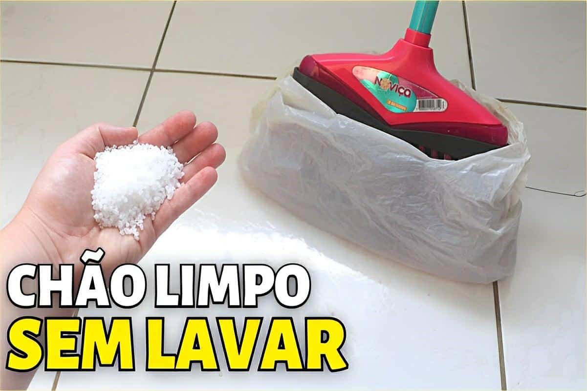 Meu piso fica limpo e cheiroso por dias com essa dica caseira