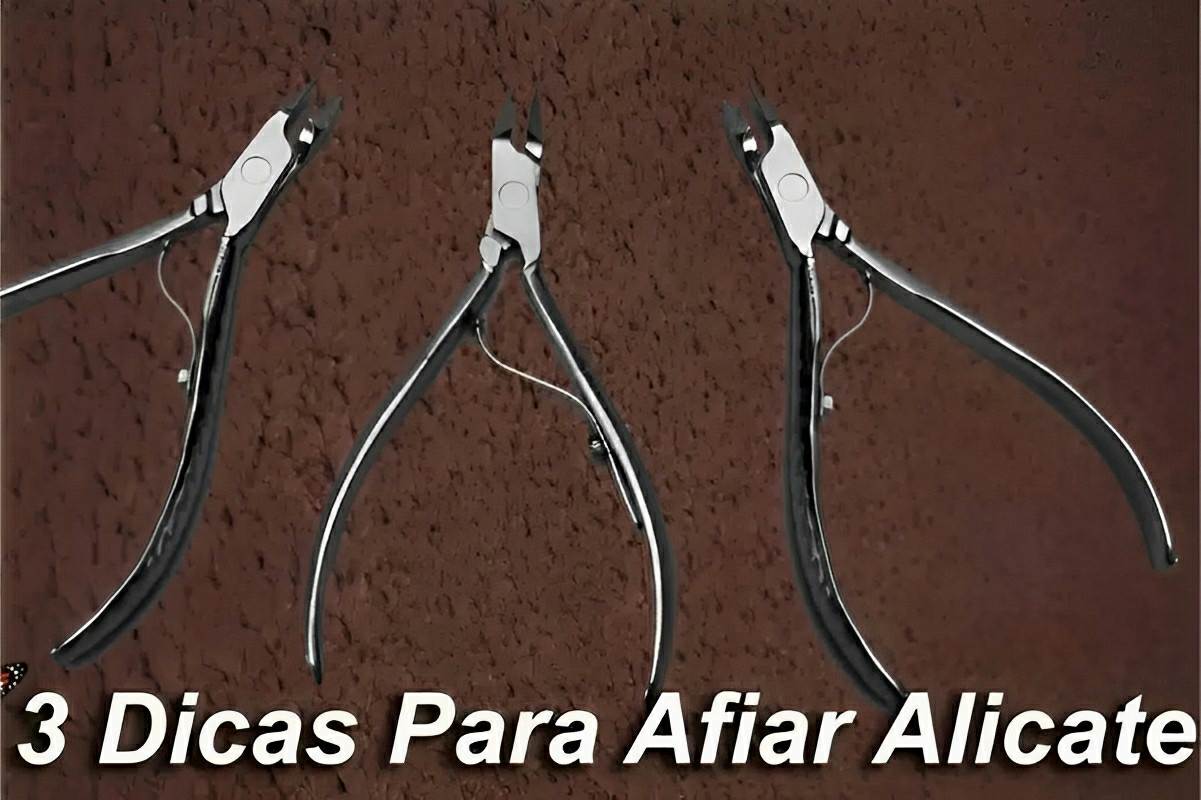 Dica para amolar alicates de unha sem gastar nada usando produtos que você tem em casa