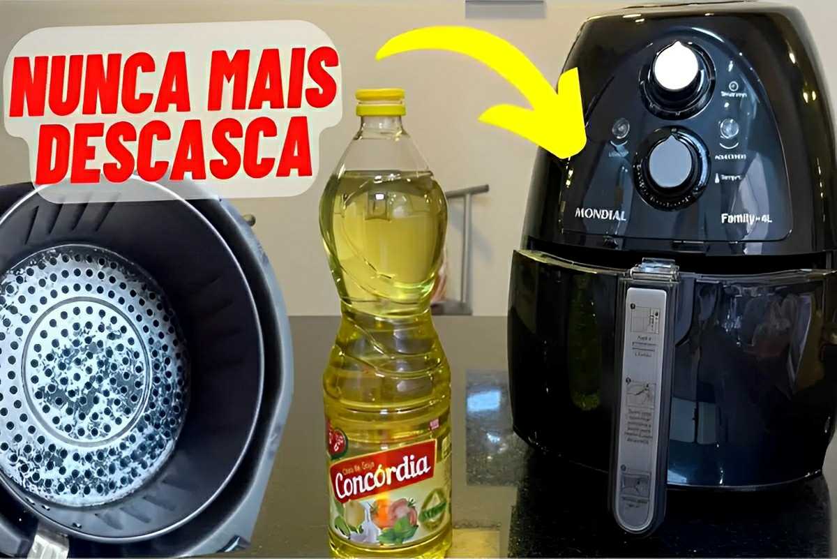 Dica para manter sua Airfryer limpa e com o antiaderente perfeito por muito mais tempo