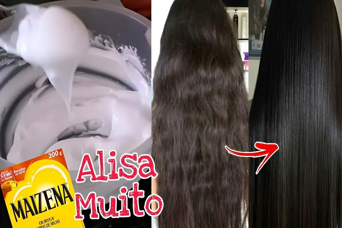 Escova progressiva caseira com um ingrediente que você tem no armário o cabelo fica liso de verdade