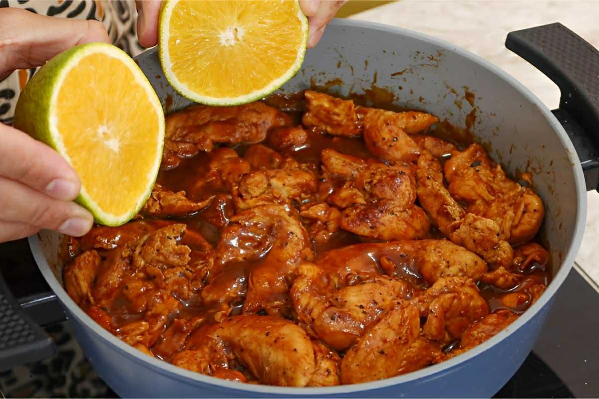 Frango na panela que desmancha na boa e toda a família vai adorar