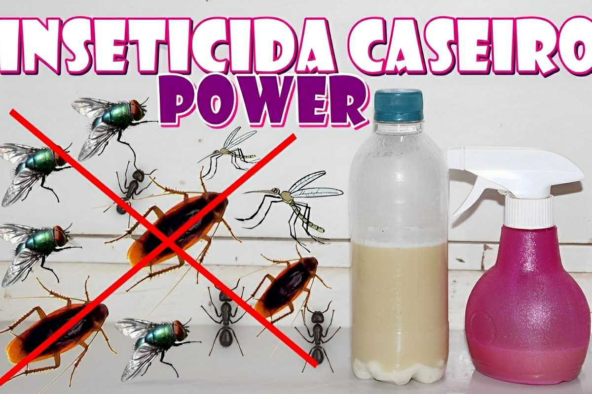 Inseticida caseiro que acaba com tudo mosquitos pernilongos borrachudos e outros insetos