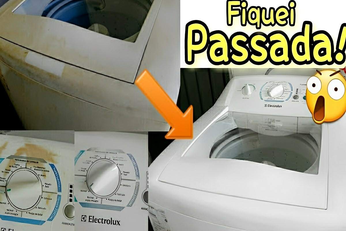 Limpeza completa de máquina lava roupas agora dá até gosto de lavar todas as roupas