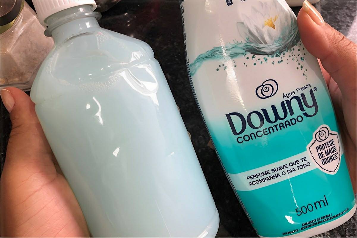 Fiz uma misturinha caseira para tecidos que limpou meus tapetes colchões e sofá