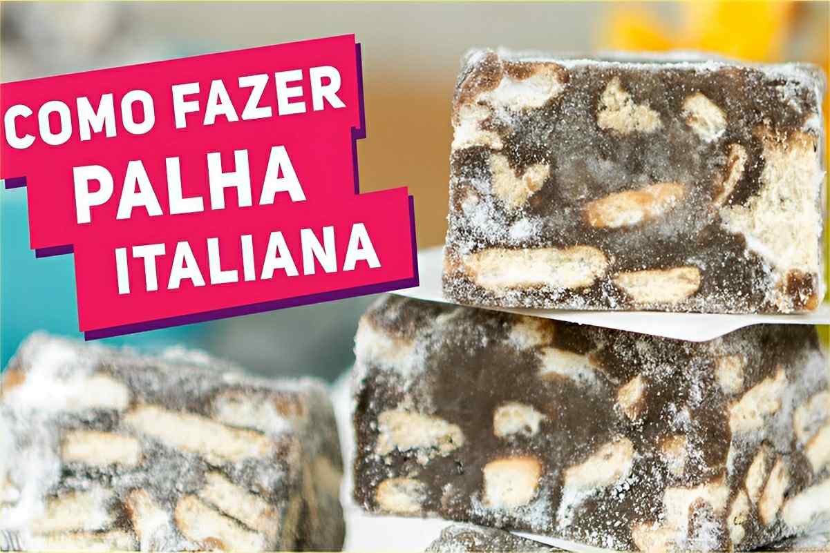 Fiz um brigadeiro na panela juntei bolacha maisena picada e virou uma deliciosa palha italiana
