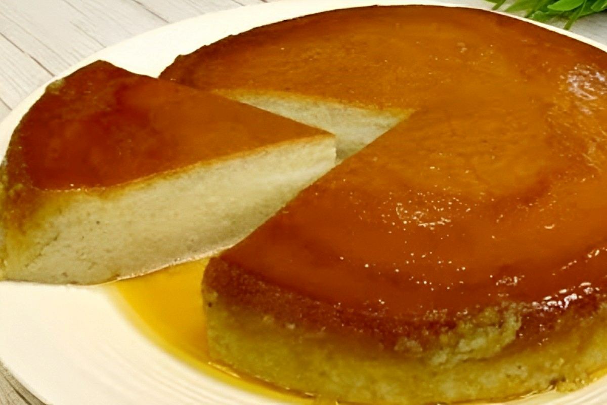 Misturei leite ovos e banana e fiz essa deliciosa sobremesa