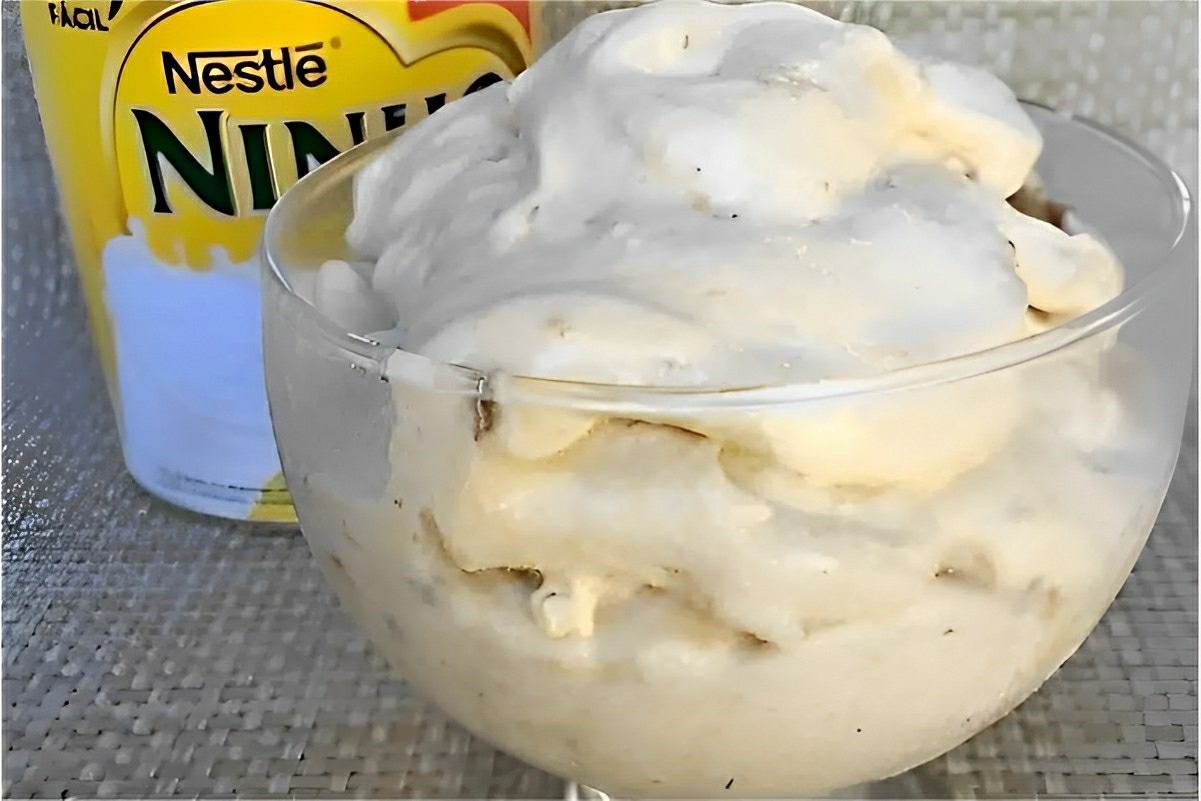 Sobremesa de leite ninho com 2 ingredientes e pronta em 20 minutinhos muito rápida e fácil
