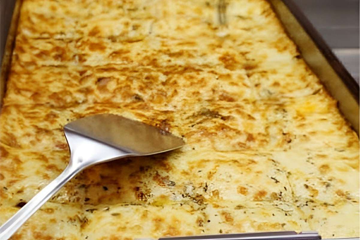 Torta de repolho com sardinha fácil e deliciosa para o seu lanche ou jantar