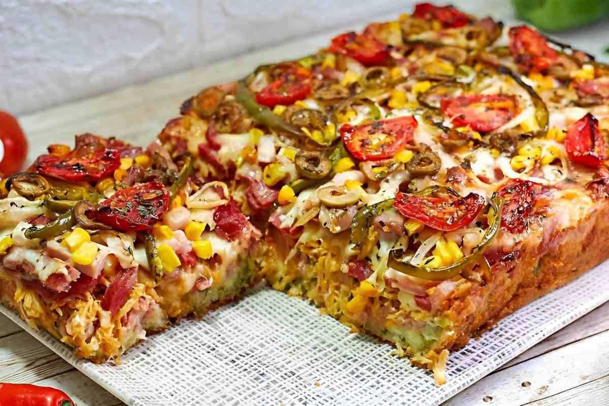 Torta X-tudo deliciosa fácil de fazer e vale por uma refeição