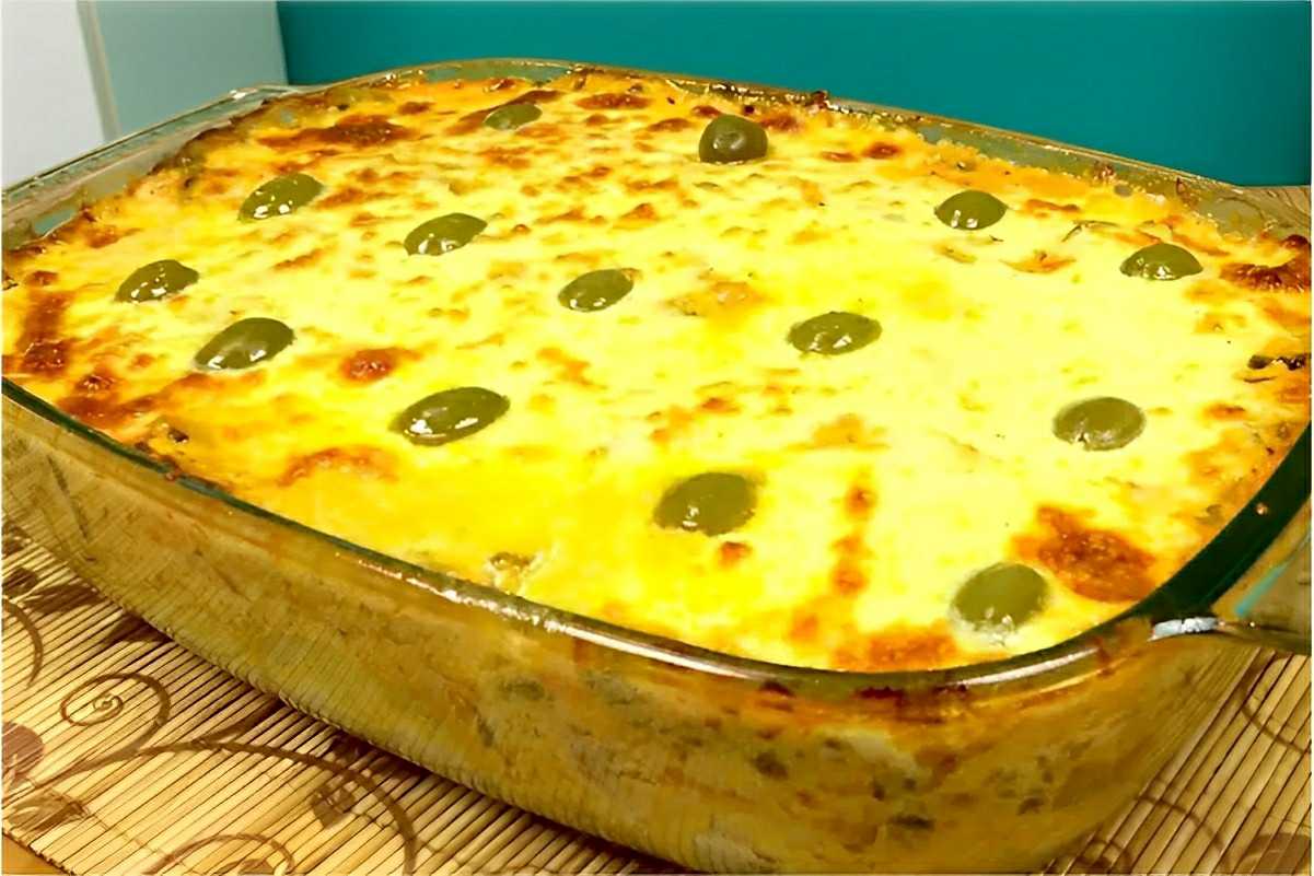 Bacalhau do papai feito com apenas 600 gramas de bacalhau rende bastante e fica uma delícia