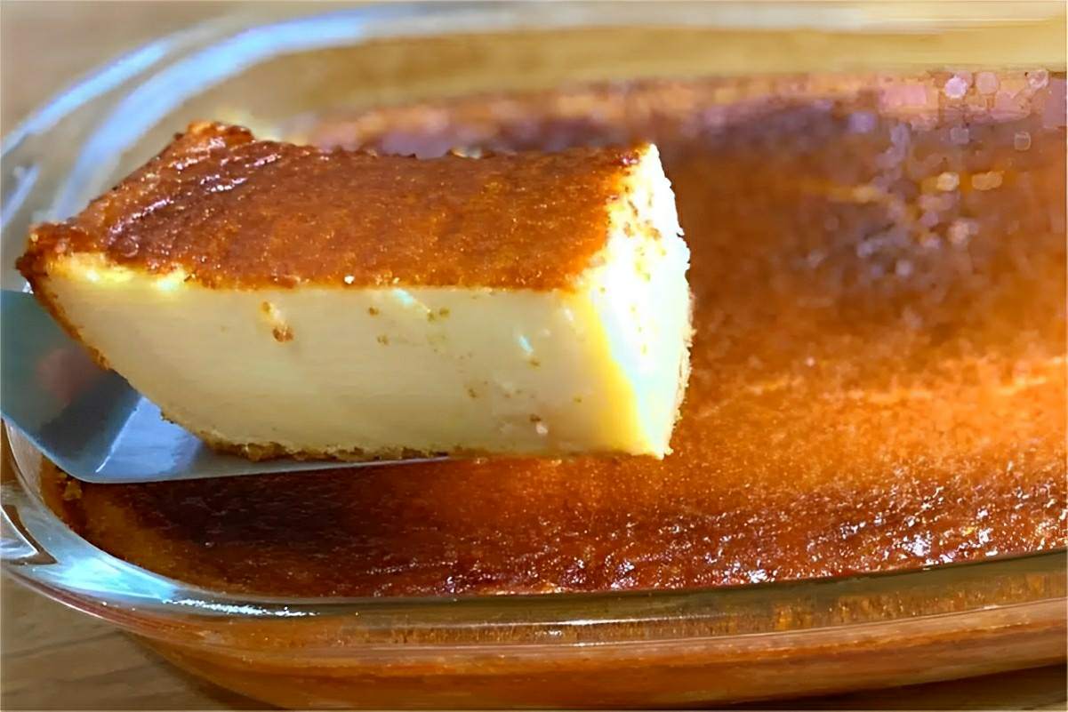 Bolo de leite cremoso pronto em 5 minutos delicioso e perfeito para o dia dos pais
