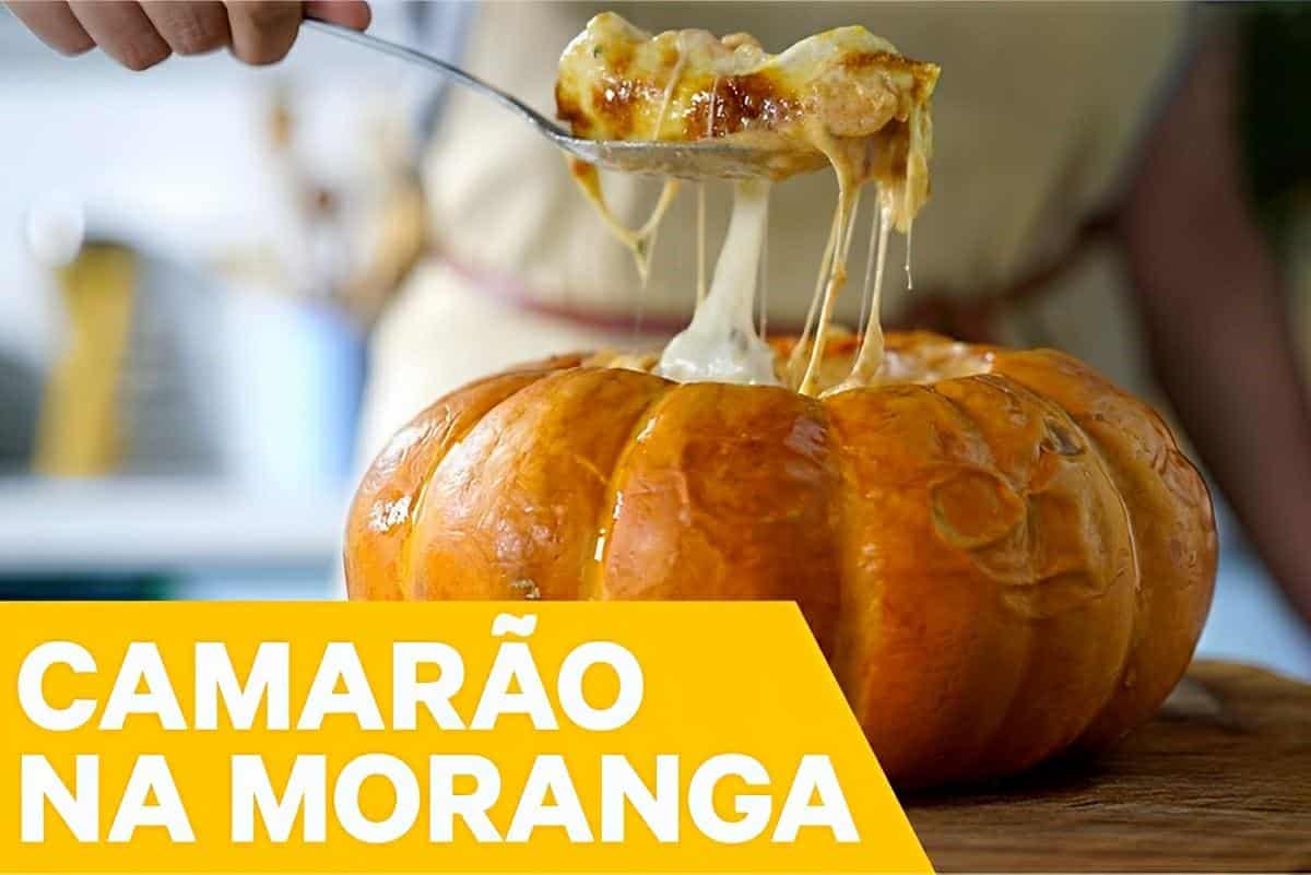 Camarão na moranga: cremoso delicioso e perfeito para um jantar especial