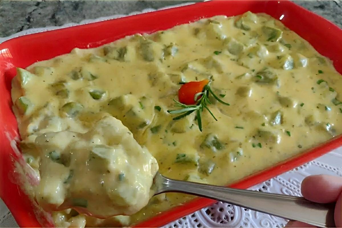 Chuchu cremoso: depois dessa receita toda a família adora chuchu