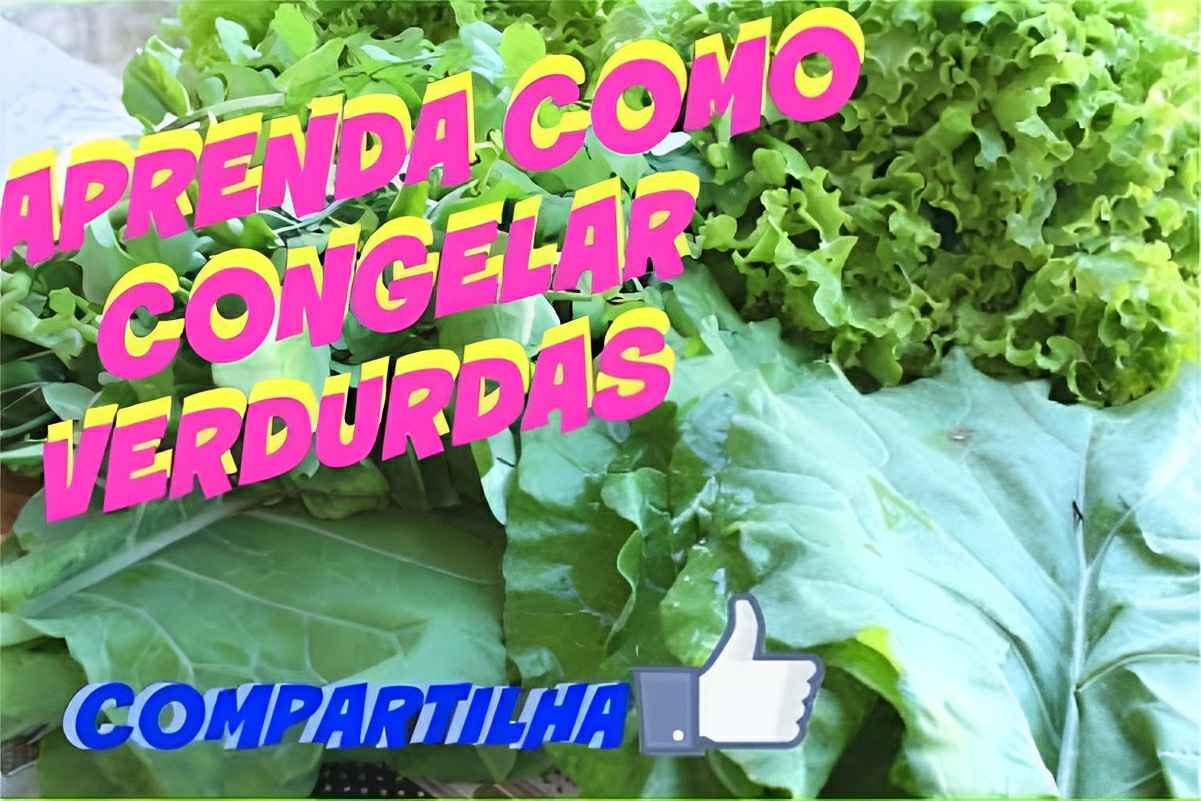 Como congelar verduras e deixá-las fresquinhas por até 3 meses