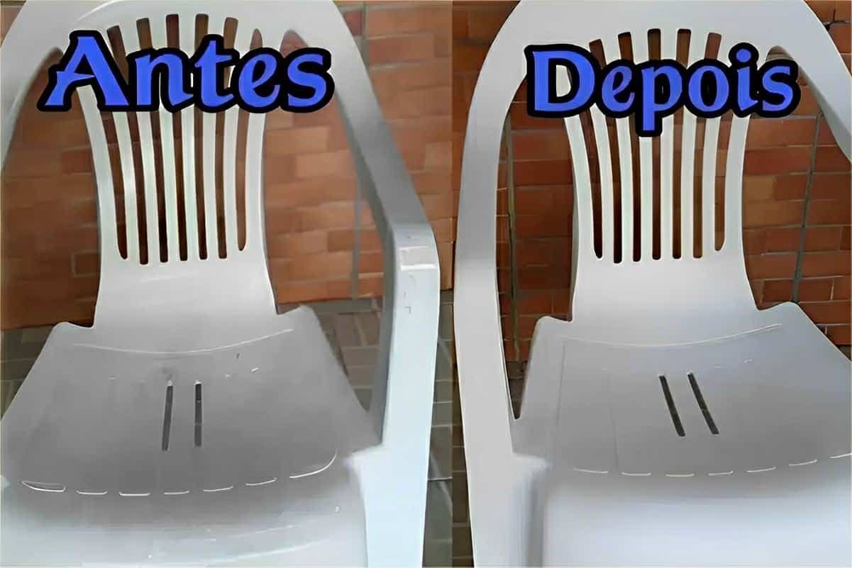 Como limpar cadeiras de plástico e deixá-las como novas sem gastar muito nem fazer esforço