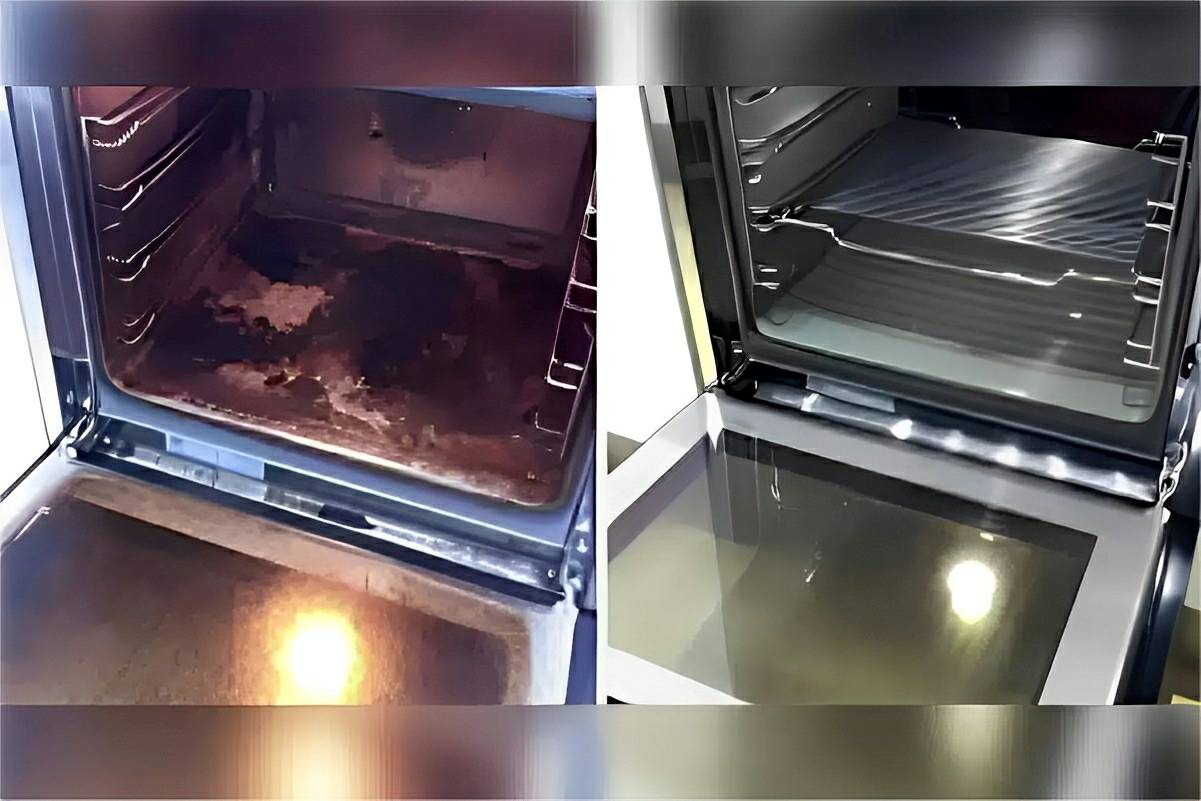 Como limpar forno de forma prática e eficiente usando um único produto
