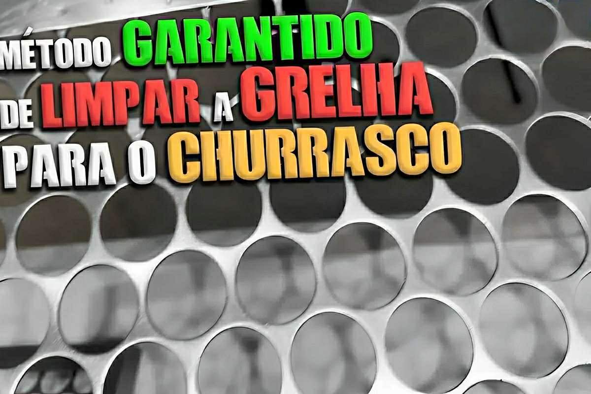 Como limpar grelha de churrasqueira e deixá-la brilhando com apenas 1 ingrediente