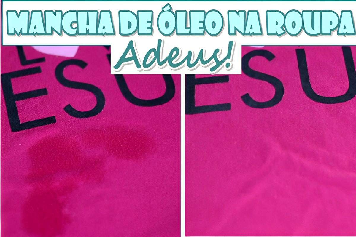 Como tirar manchas de óleo das roupas com essa misturinha caseira incrível de apenas 2 ingredientes