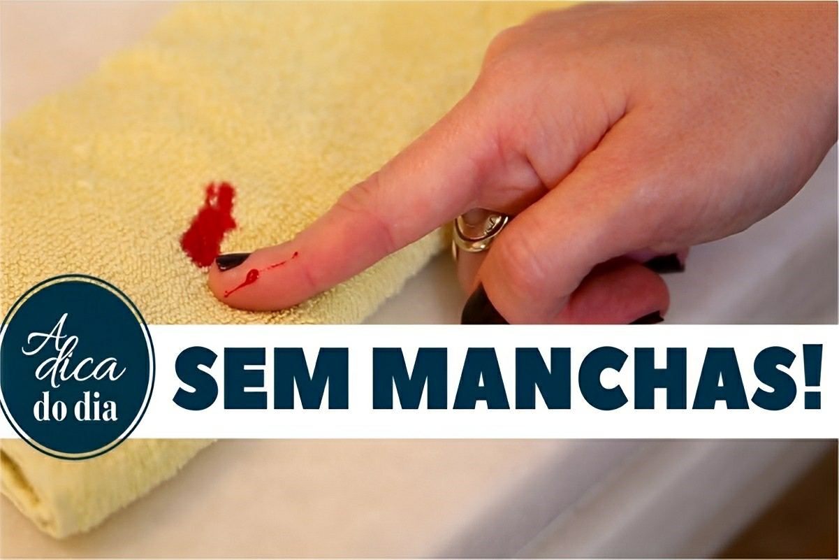 Como tirar manchas de sangue das roupas sem ter que esfregar