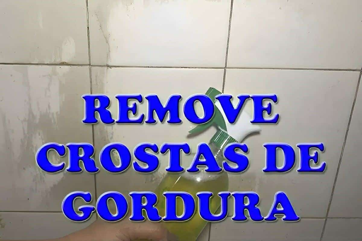 Removi toda a gordura incrustada da cozinha com esse desengordurante caseiro poderoso
