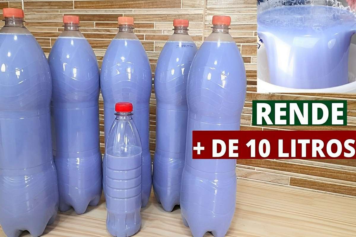 Desinfetante caseiro perfumado que rende muito para você economizar no supermercado