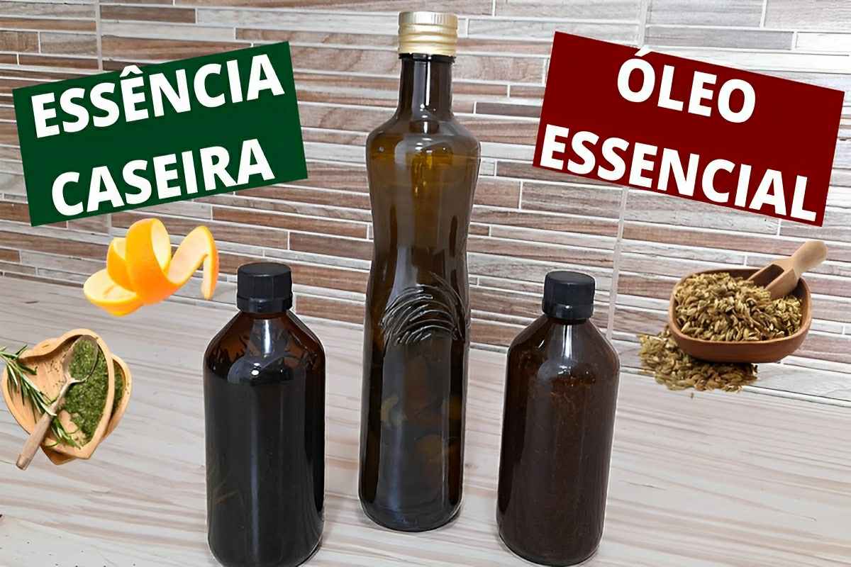 Essência caseira para perfumar a casa feita com ingredientes naturais