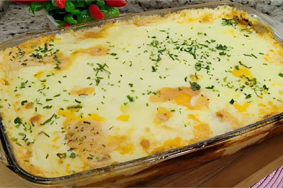 Filé de frango enrolado gratinado: uma receita econômica e deliciosa para o almoço em família