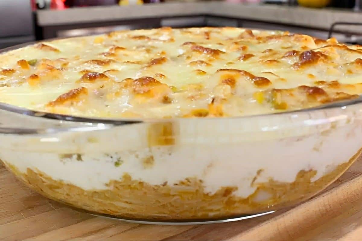 Galinha escandalosa uma receita à base de frango e requeijão que vai agradar toda a família