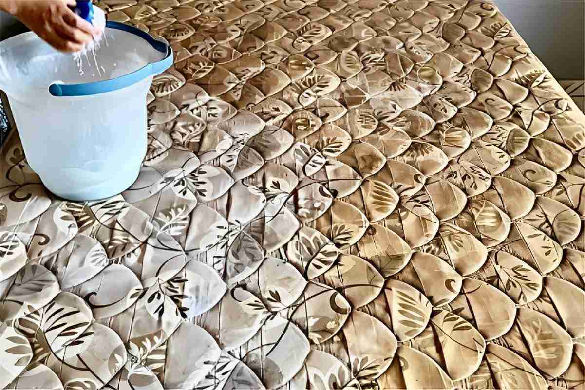 Receita poderosa para limpar colchão encardido sem gastar muito