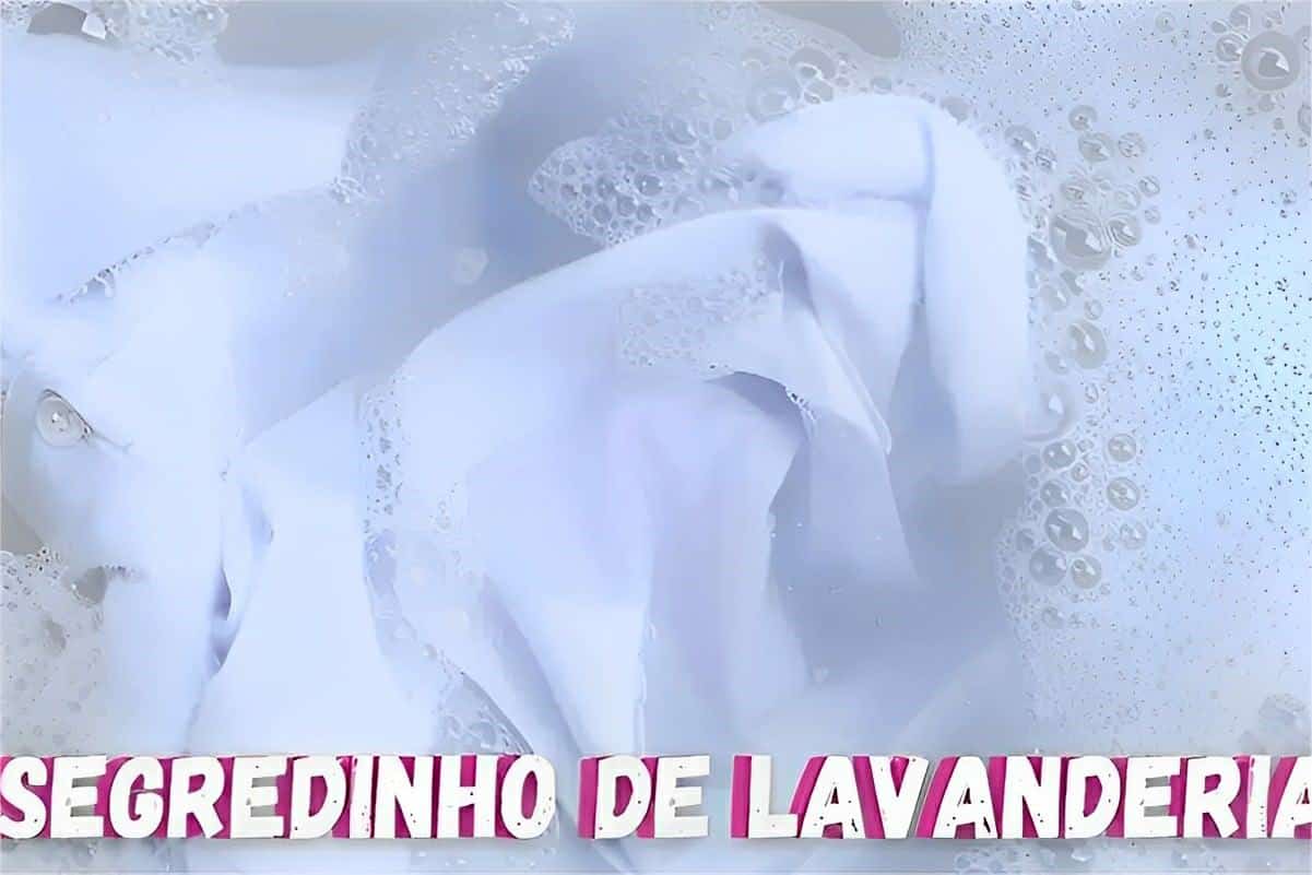 Misturinha mágica de 2 ingredientes para desencardir as roupas dentro da sua máquina de lavar