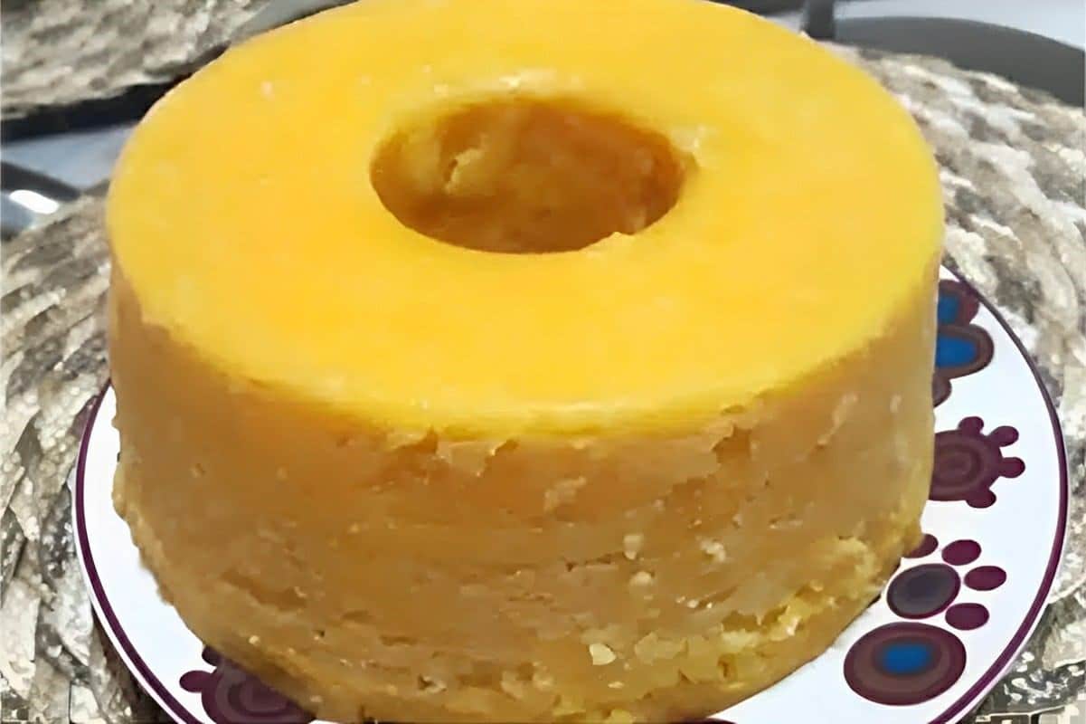Pamonha na cuscuzeira bem molhadinha saborosa e fácil de preparar
