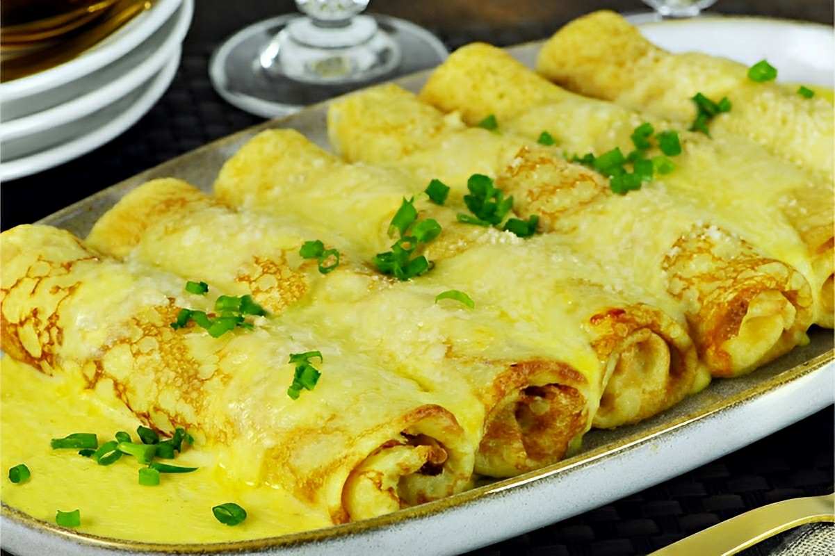 Panqueca de frango fácil e deliciosa para arrasar no almoço em família