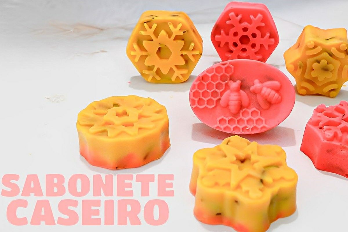Sabonete caseiro pra fazer gastando bem pouco