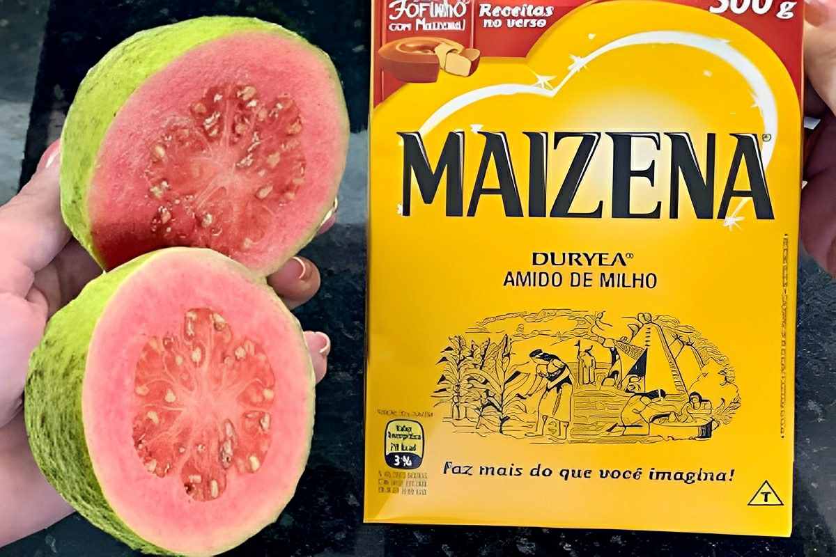 Misturei goiaba com maisena e preparei uma sobremesa de goiaba maravilhosa
