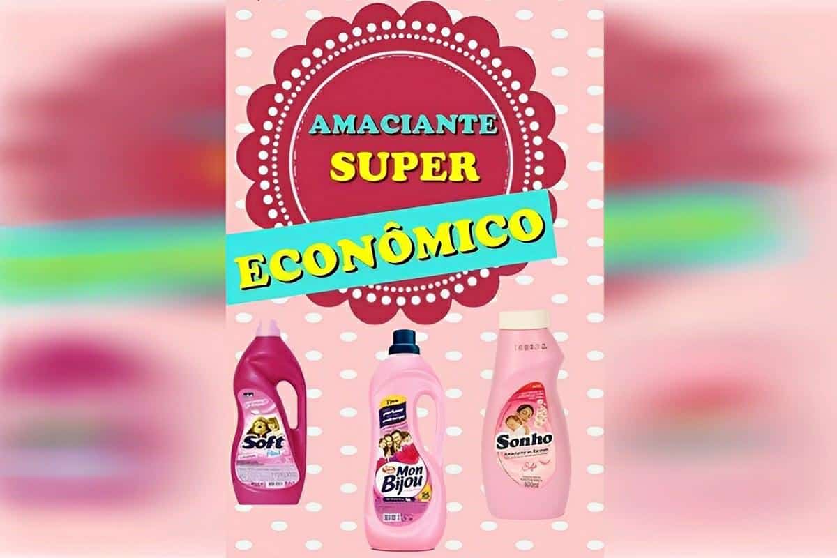 Amaciante caseiro com 2 ingredientes muito econômico e fácil de preparar
