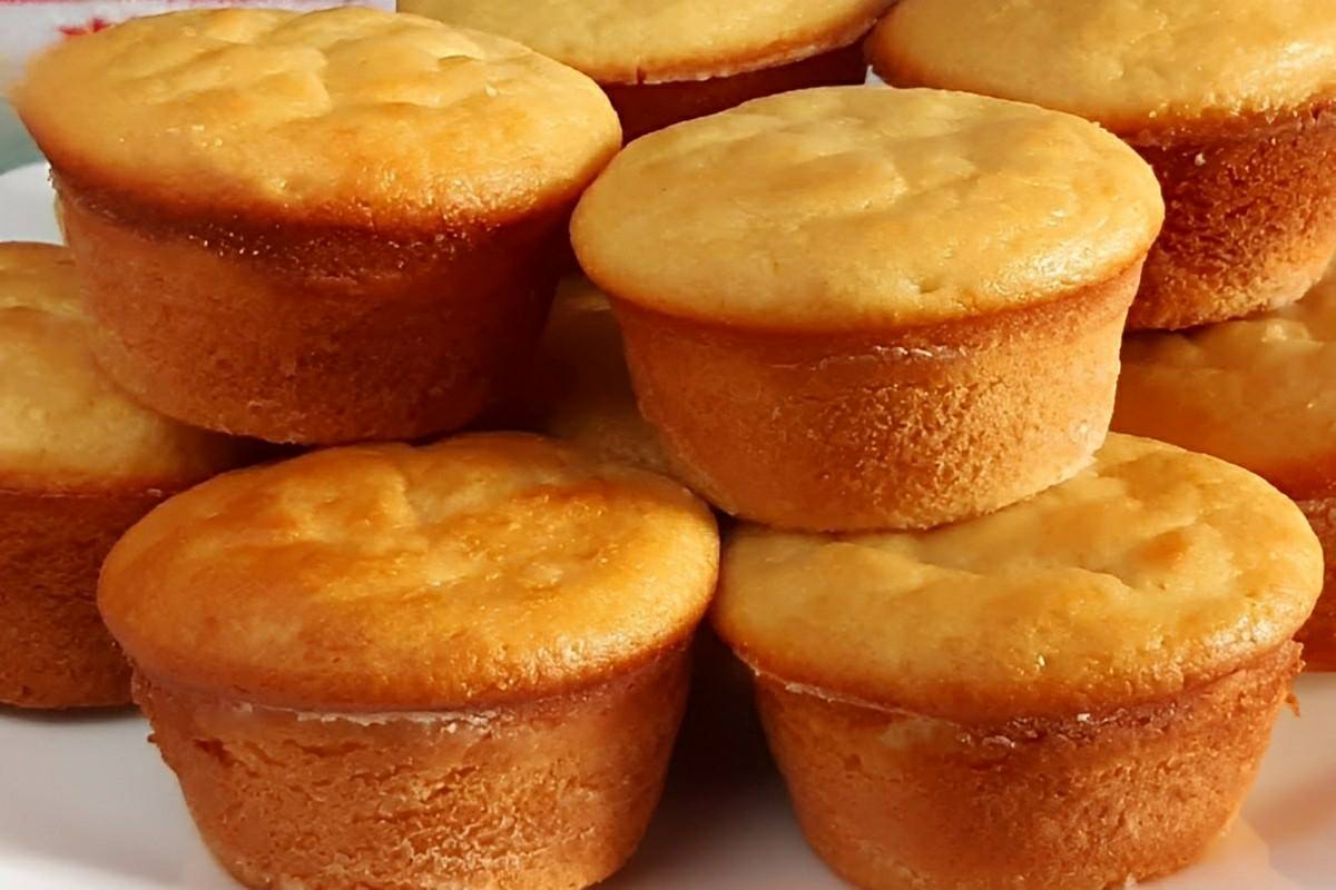 Bolinho de batata doce sem trigo e sem leite: muito leve fofinho e fácil de preparar