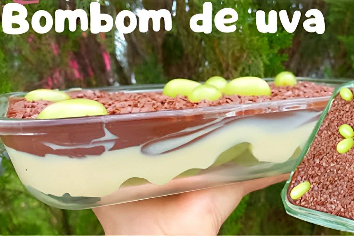 Bombom de uva na travessa: essa sobremesa é um sucesso em qualquer ocasião