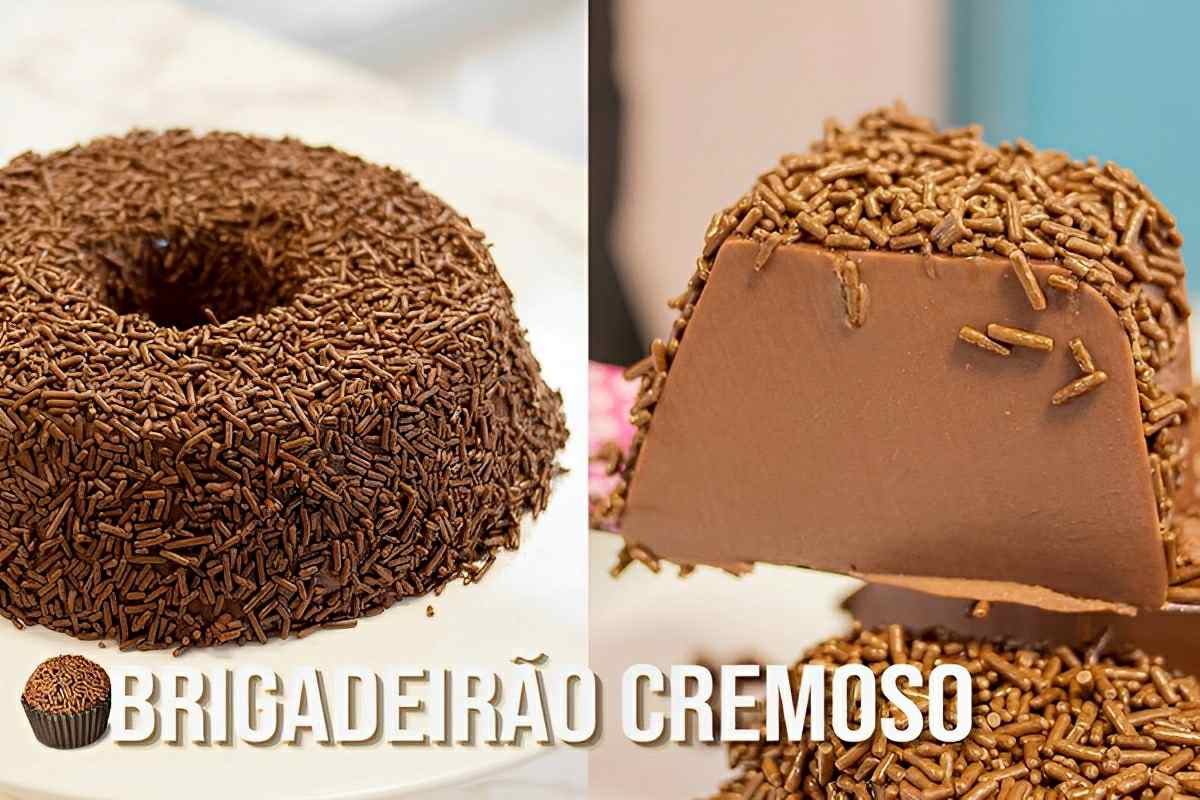 Brigadeirão cremoso simples e muito fácil de preparar