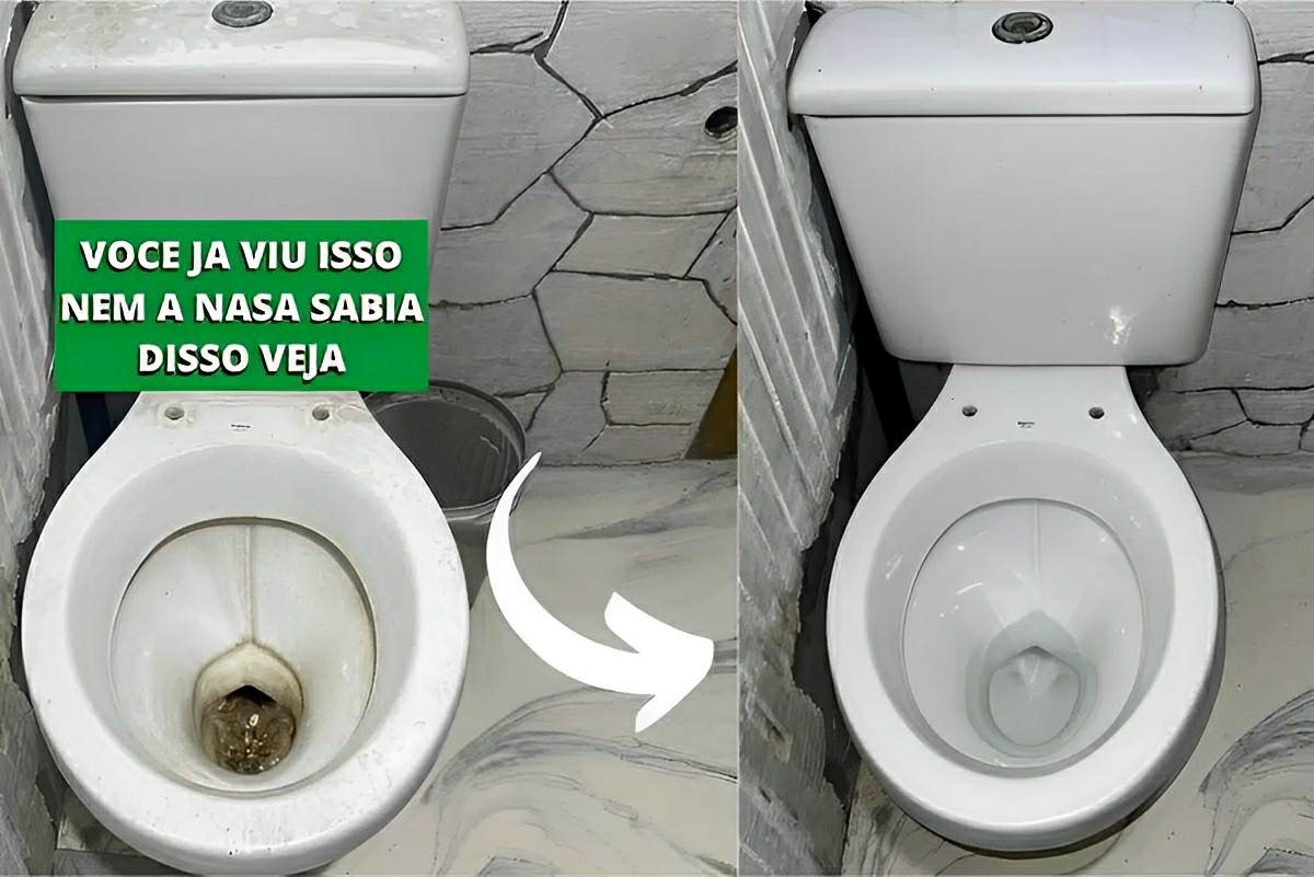 Como acabar com o amarelado dos vasos sanitários usando apenas 1 produto que você tem em casa