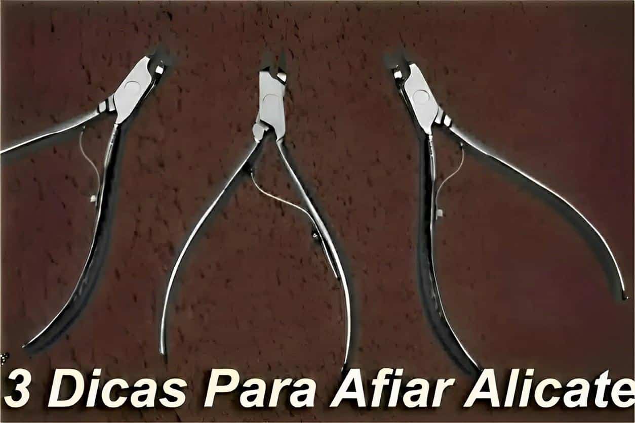 Como amolar alicates sem gasta nada utilizando produtos que você tem no armário