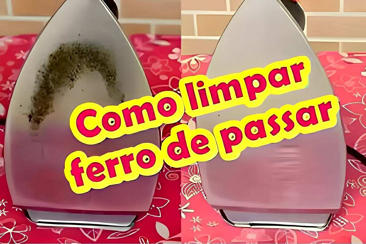Como limpar ferro de passar usando uma misturinha caseira de apenas 2 ingredientes