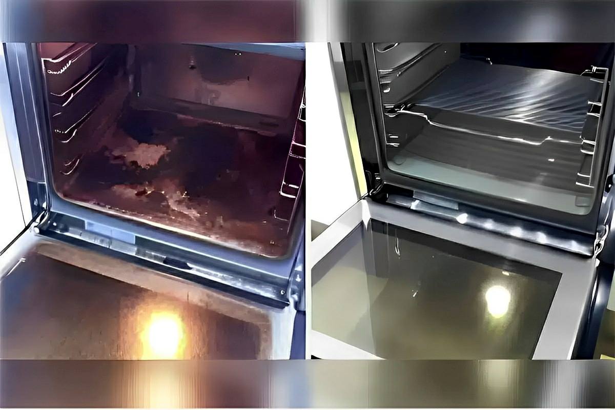 Aprendi como limpar forno sem perder tempo usando apenas 1 produto