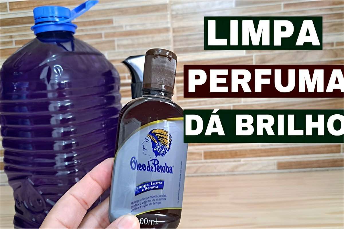 Desinfetante caseiro perfumado para deixar sua casa sempre limpa e brilhando